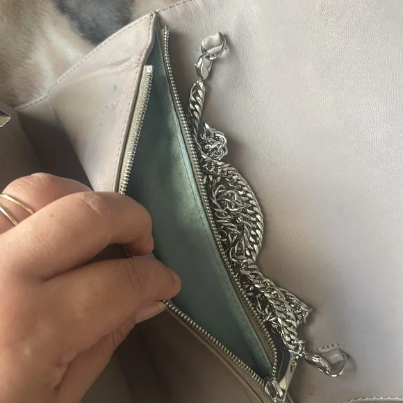 Swarovski crystal and python vintage shoulder clutch - Picture 12 of 16